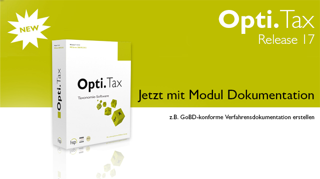 Opti.Tax Release 17 Opti.Tax Release 17