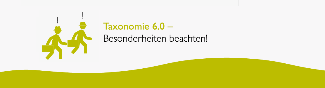 Taxonomie Besonderheiten