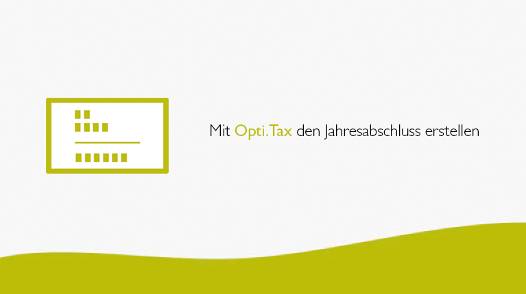 Mit Opti.Tax den Jahresabschluss erstellen