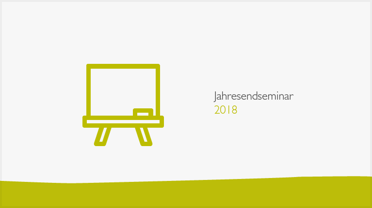 Jahresendseminar 2018 Banner