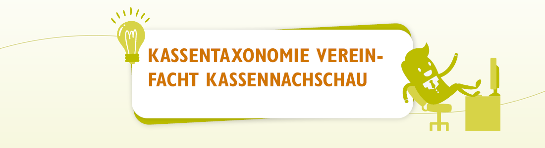 Kassentaxonomie Kassennachschau