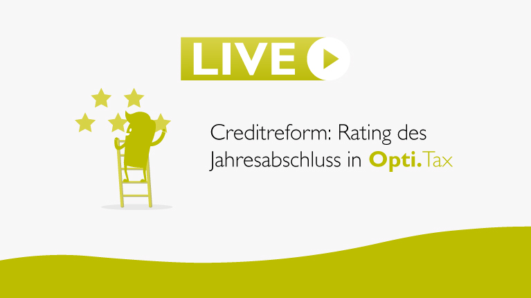 Creditreform, Opti.Tax, Jahresabschluss