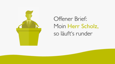 Offener Brief Olaf Scholz