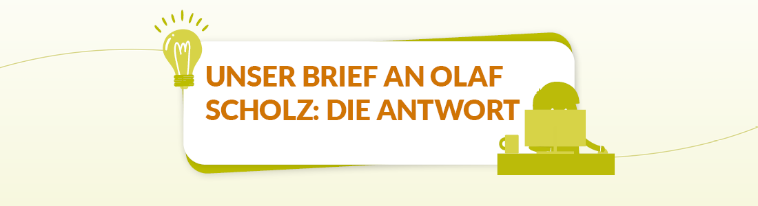 Offener Brief Antwort Olaf Scholz