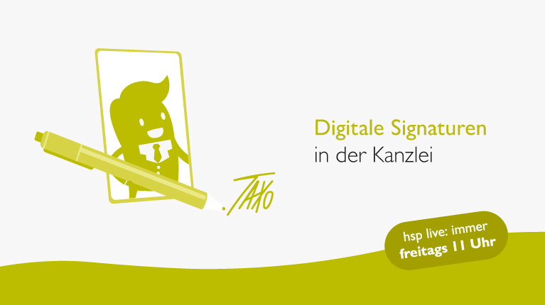 Digitale Signaturen Banner