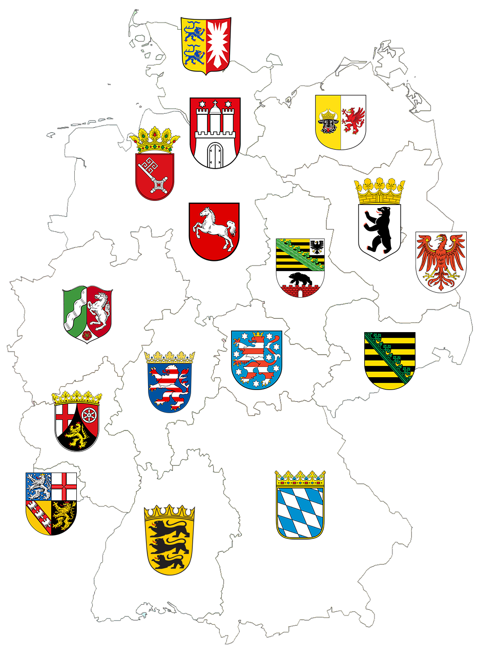 Deutschland Bundesländer Karte