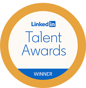 LinkedIn Talent Awards Winner hsp