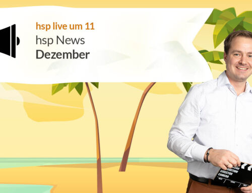 hsp News Dezember: Rückblick und Ausblick