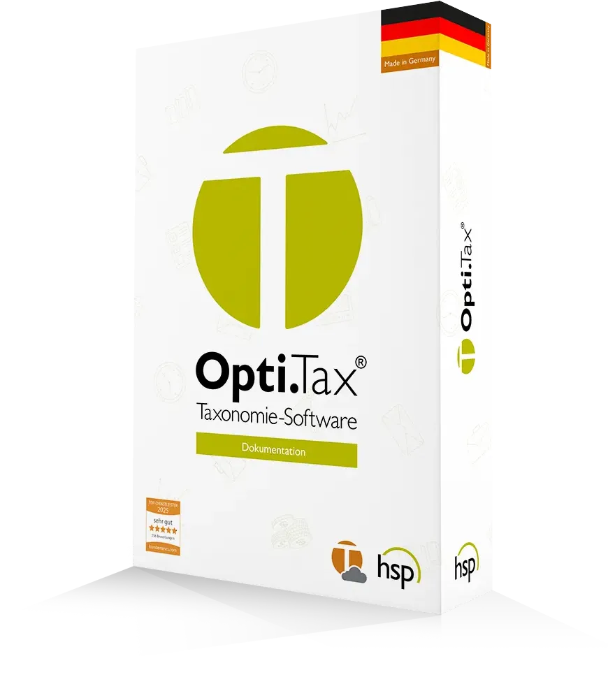 Software Packshot von Opti.Tax