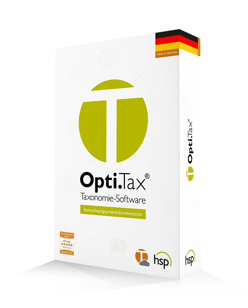 Software Packshot von Opti.Tax