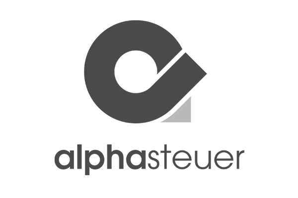 Logo der Kanzleigruppe alphasteuer