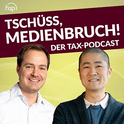 Podcast-Cover mit dem Podcast-Titel und den Porträts von Paul Liese und Maori Kunigo
