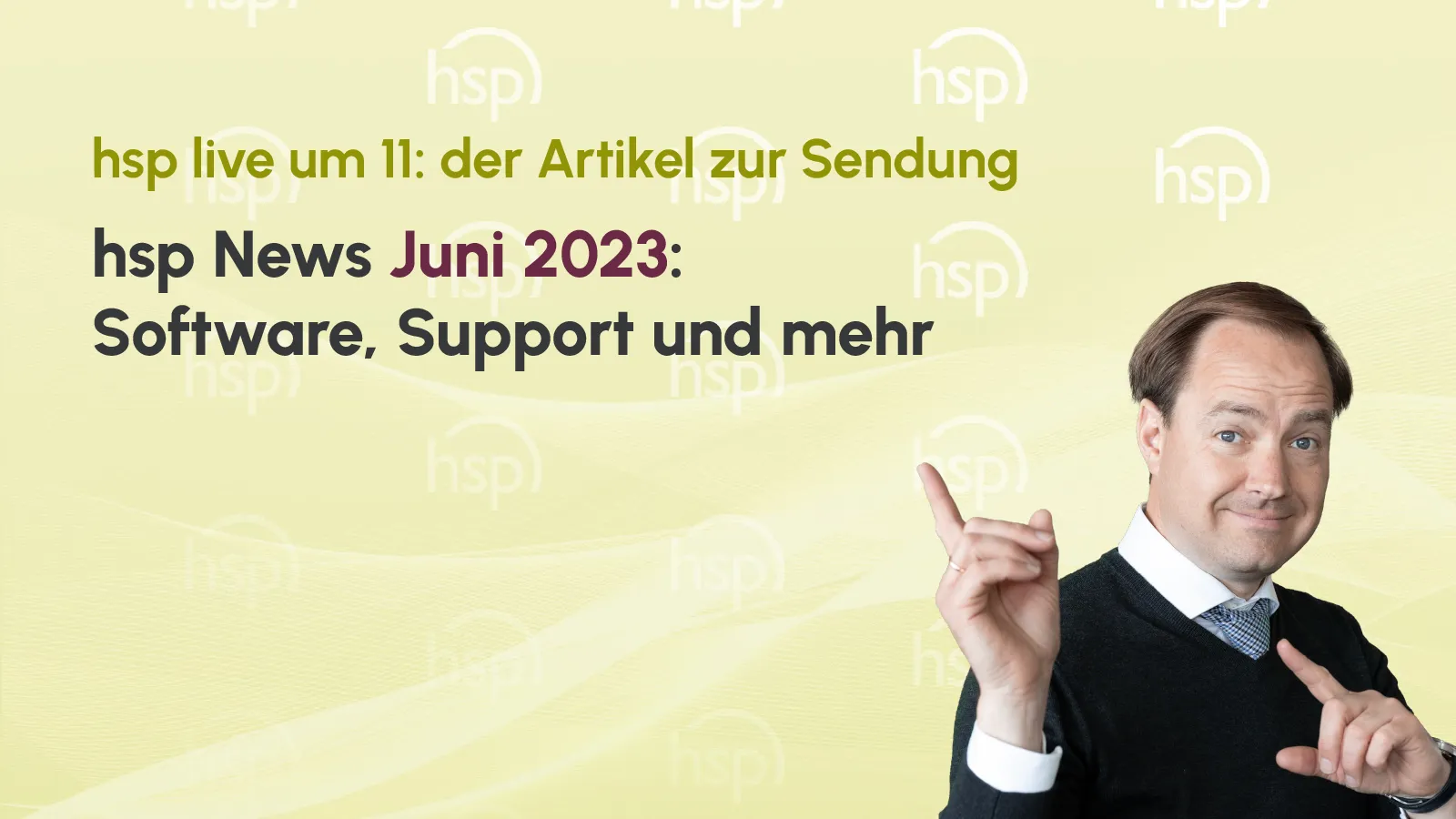 Blogartikel Titelbild: hsp News Mai 2023
